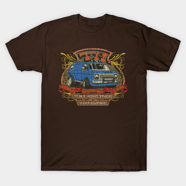 T&H Van Works Unlimited 1970 T-Shirt by JCD666